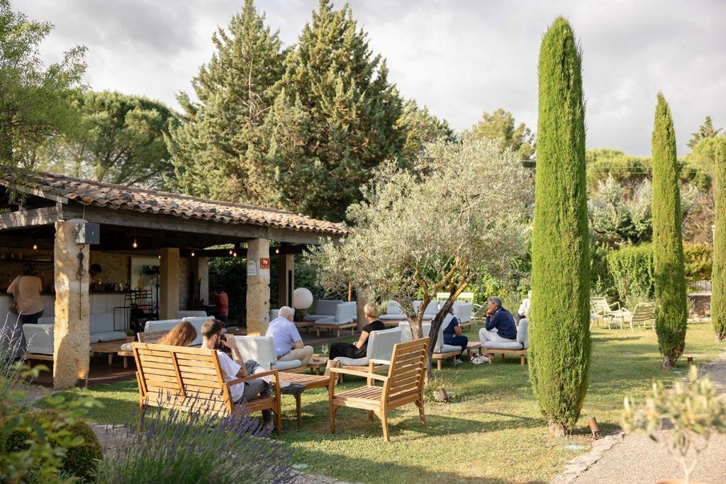 La Ferme De La Huppe Hotel Gordes Buitenkant foto